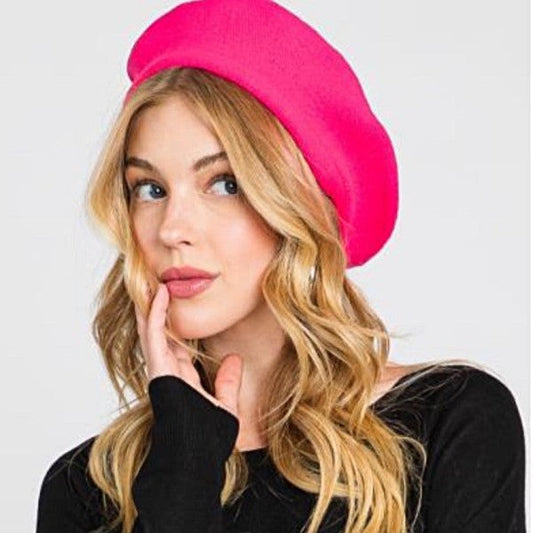 Solid Color Beret