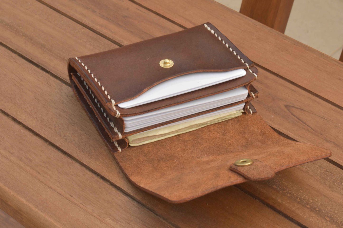 Double Gusset Snap wallet