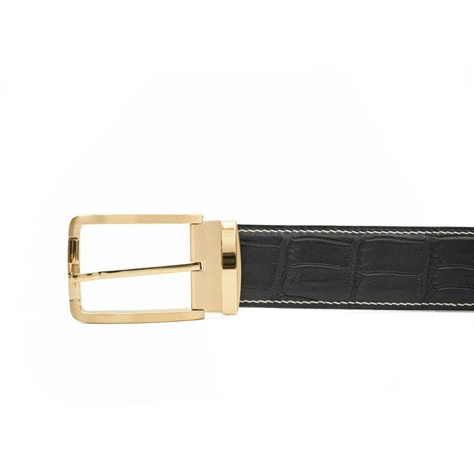 Handcrafted Alligator Leather Belts DVG273