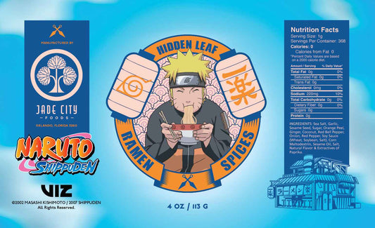 Naruto's Hidden Leaf Ramen Spices