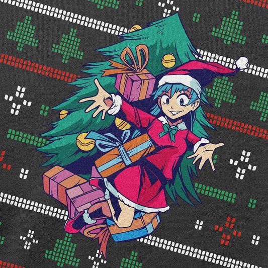 Merry Christmas Girl Ugly Sweatshirt