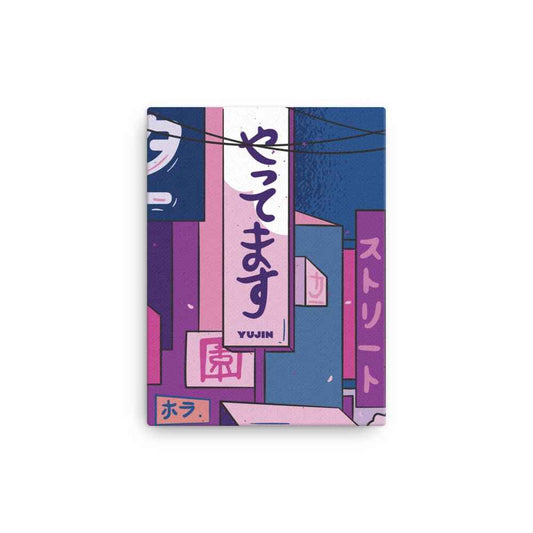 Tokyo City Canvas Poster