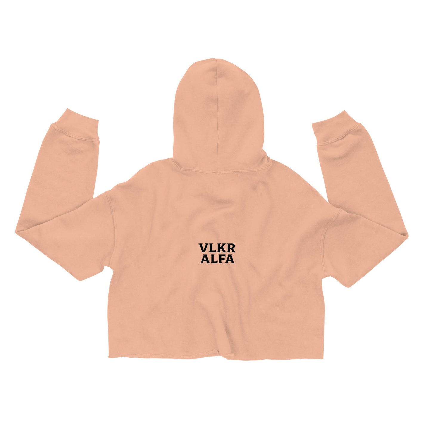 VLKR ALFA // Crop Hoodie
