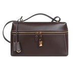 THE ZELMA LEATHER BAULETTO BAG