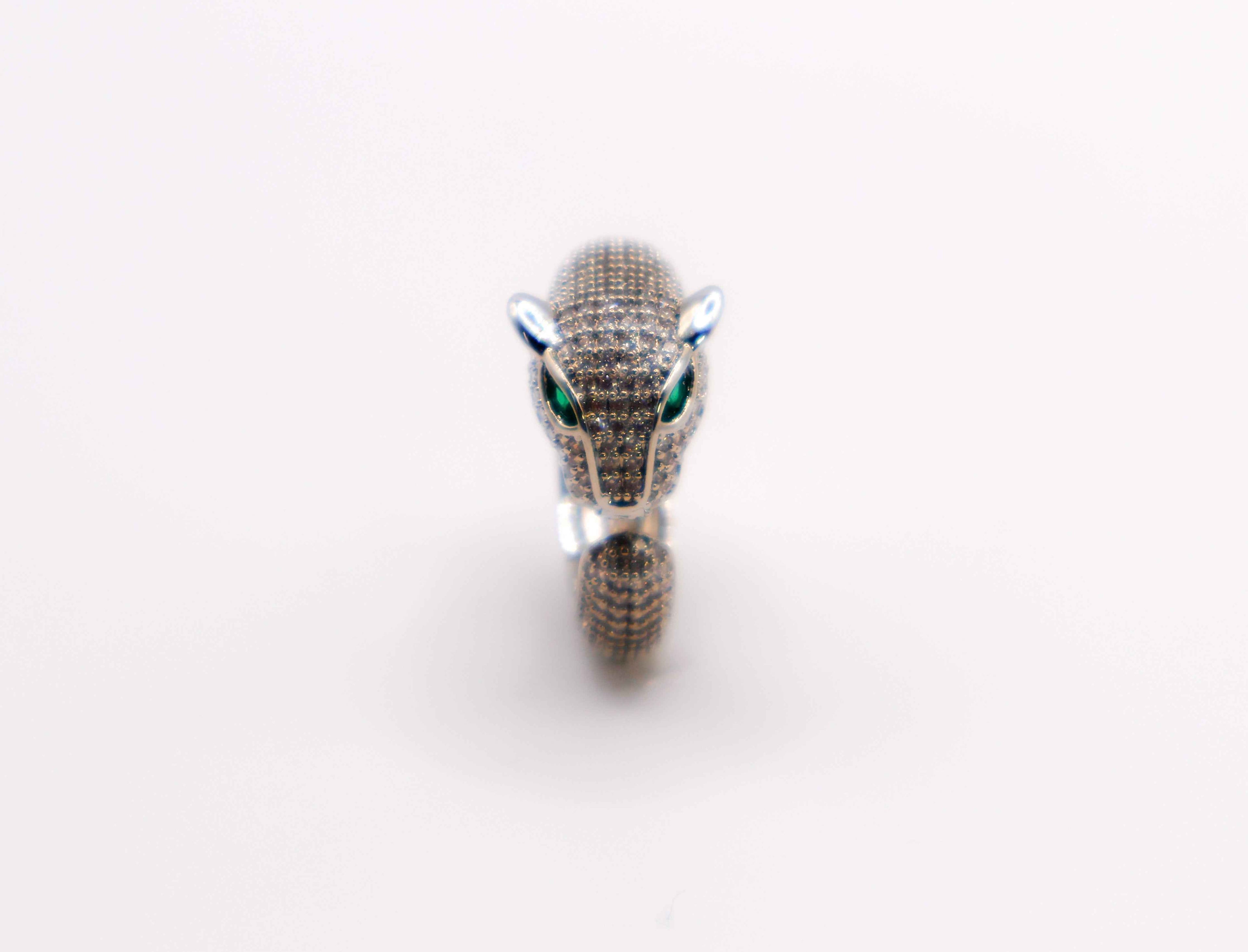 Panther Majesty Silver Ring - Embrace Elegance