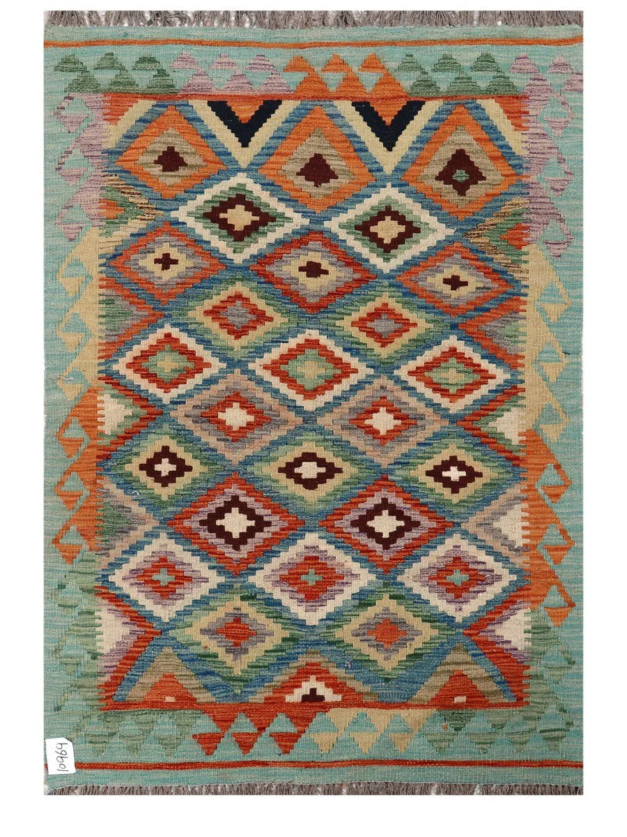 Maimana Afghanistan Kilim Rug - 151 x104 cm