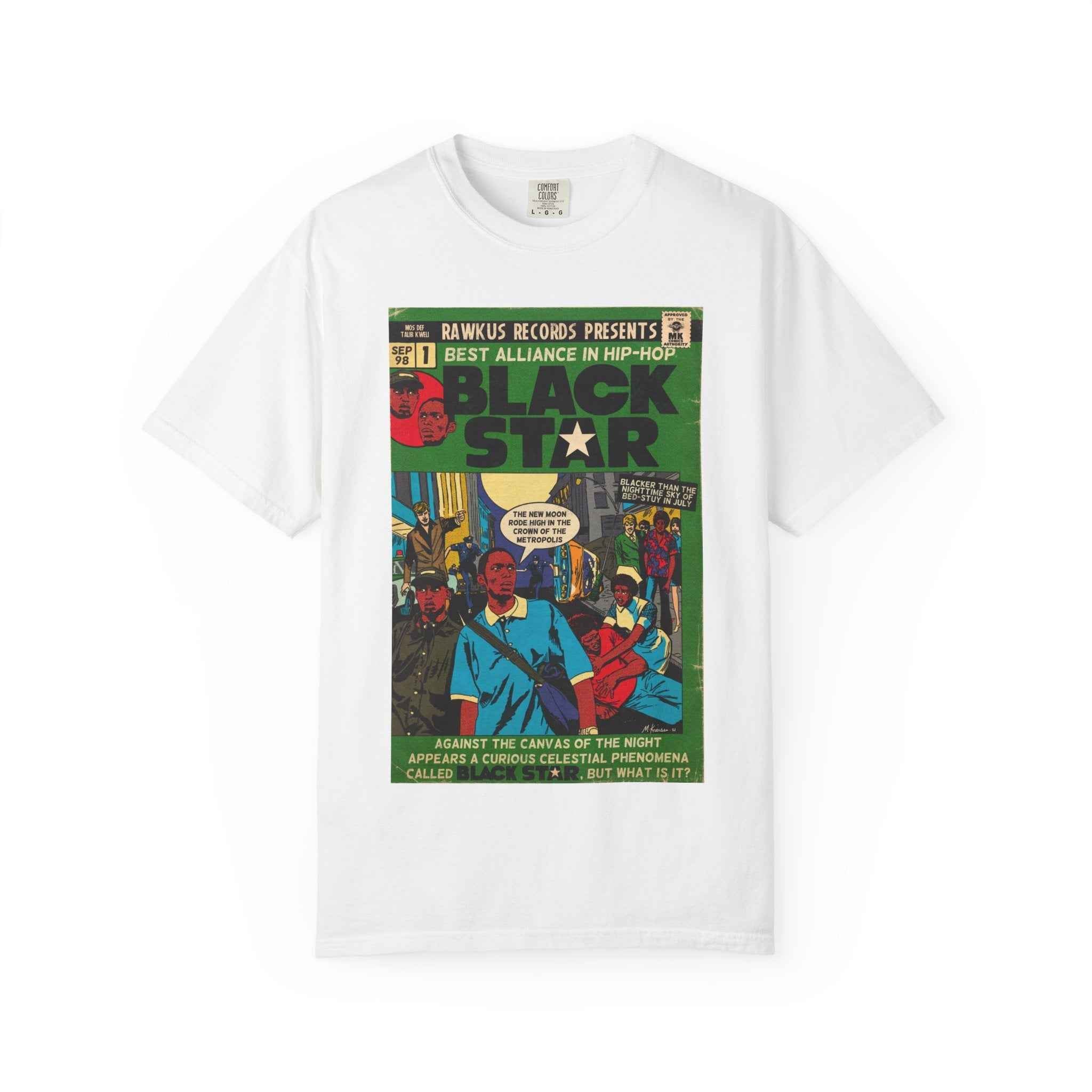 Black Star - Unisex Comfort Colors T-shirt