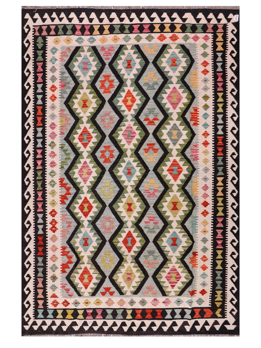 Maimana Afghanistan Kilim Rug - 293 x200 cm