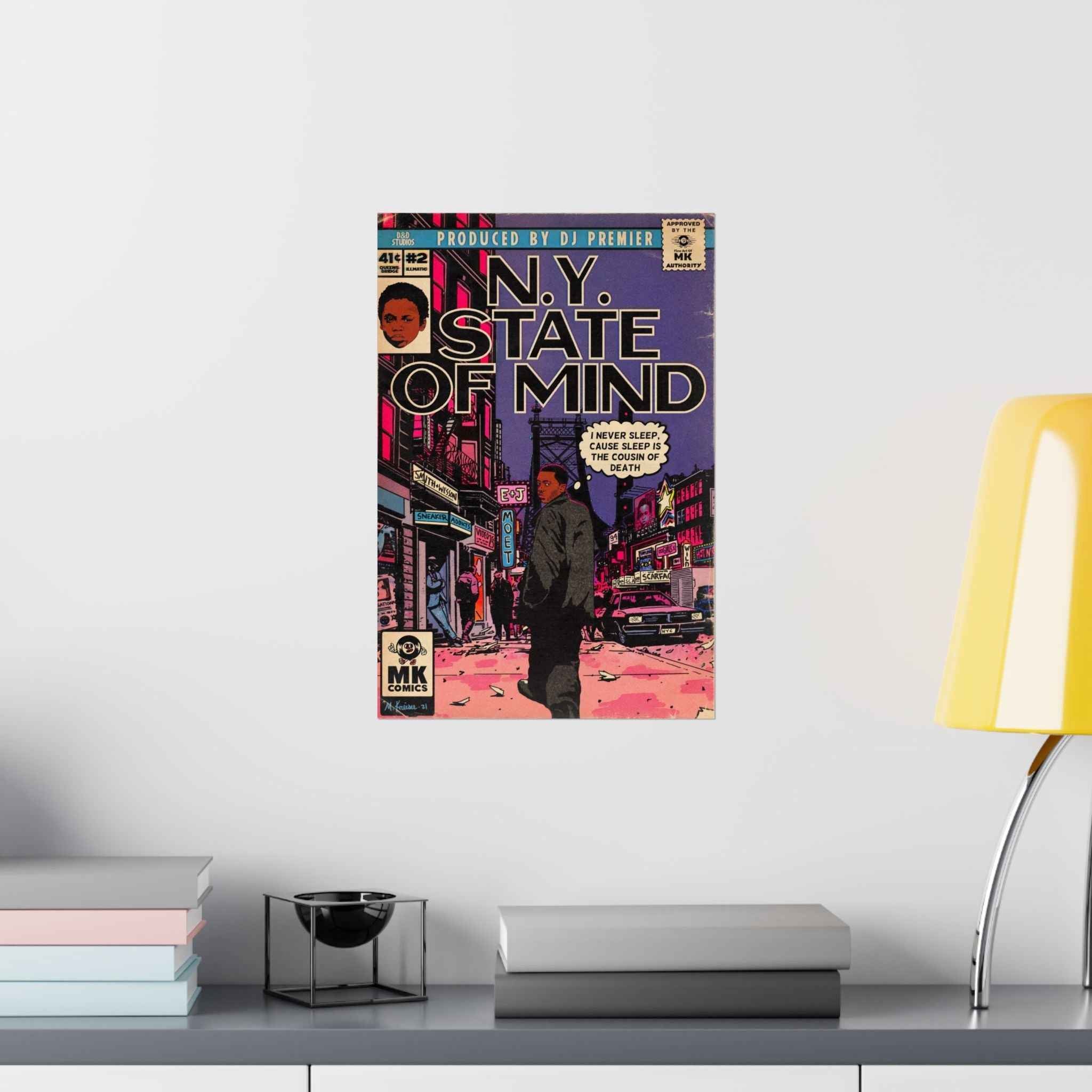 NY State Of Mind - Vertical Matte Poster