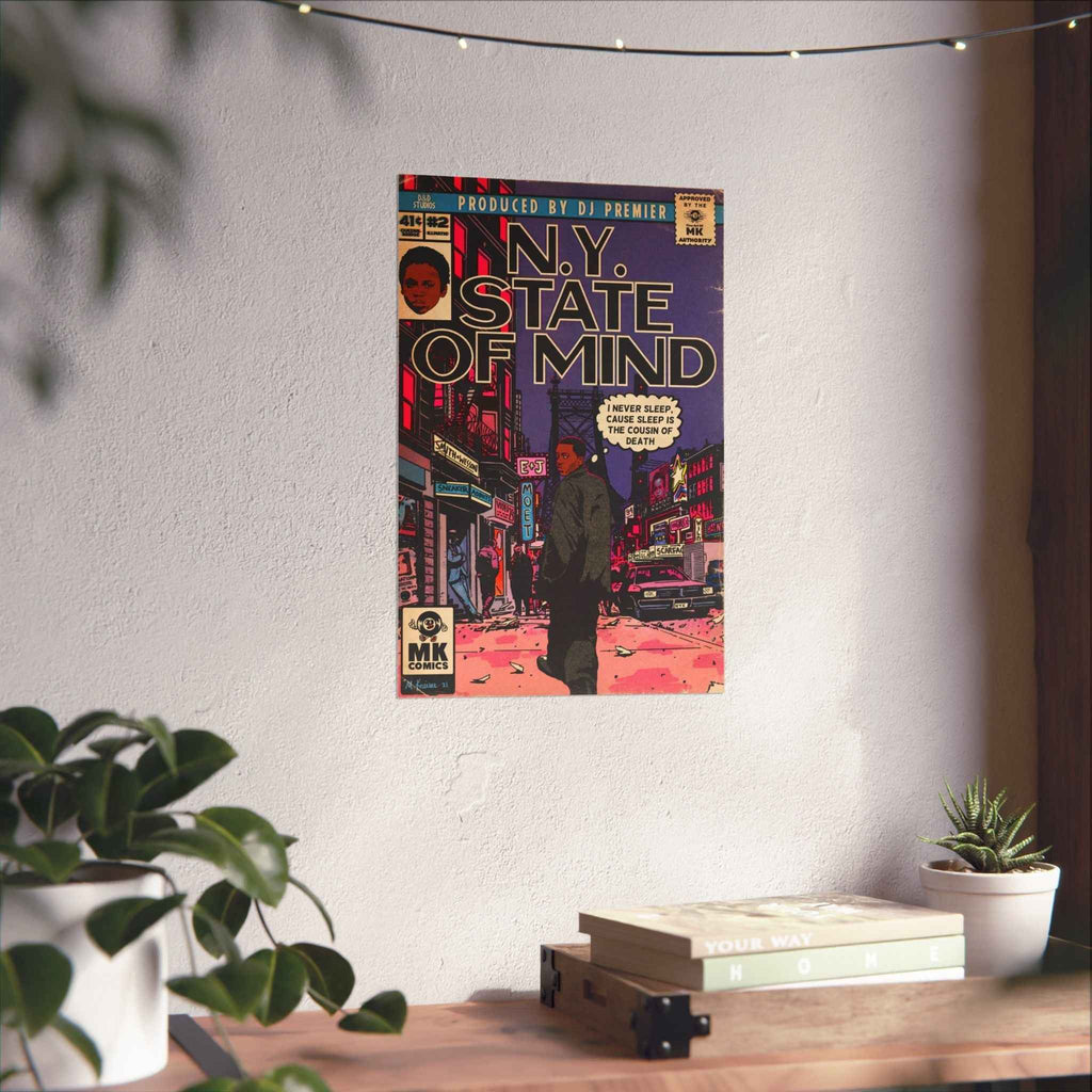 NY State Of Mind - Vertical Matte Poster