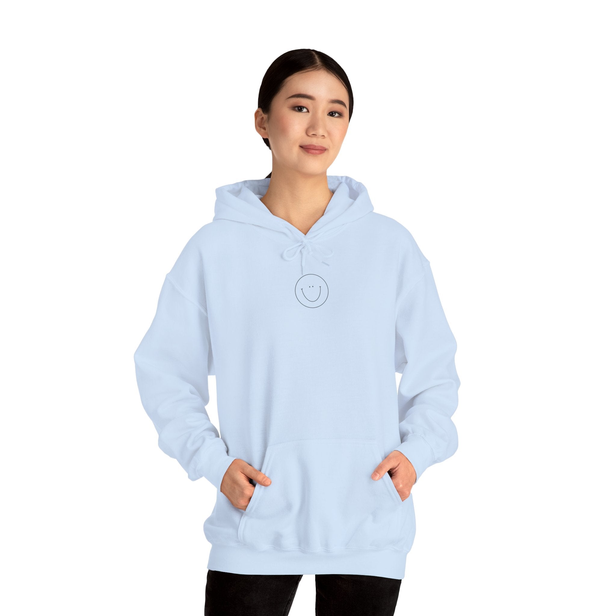 Smiley Hoodie (Black Logo)