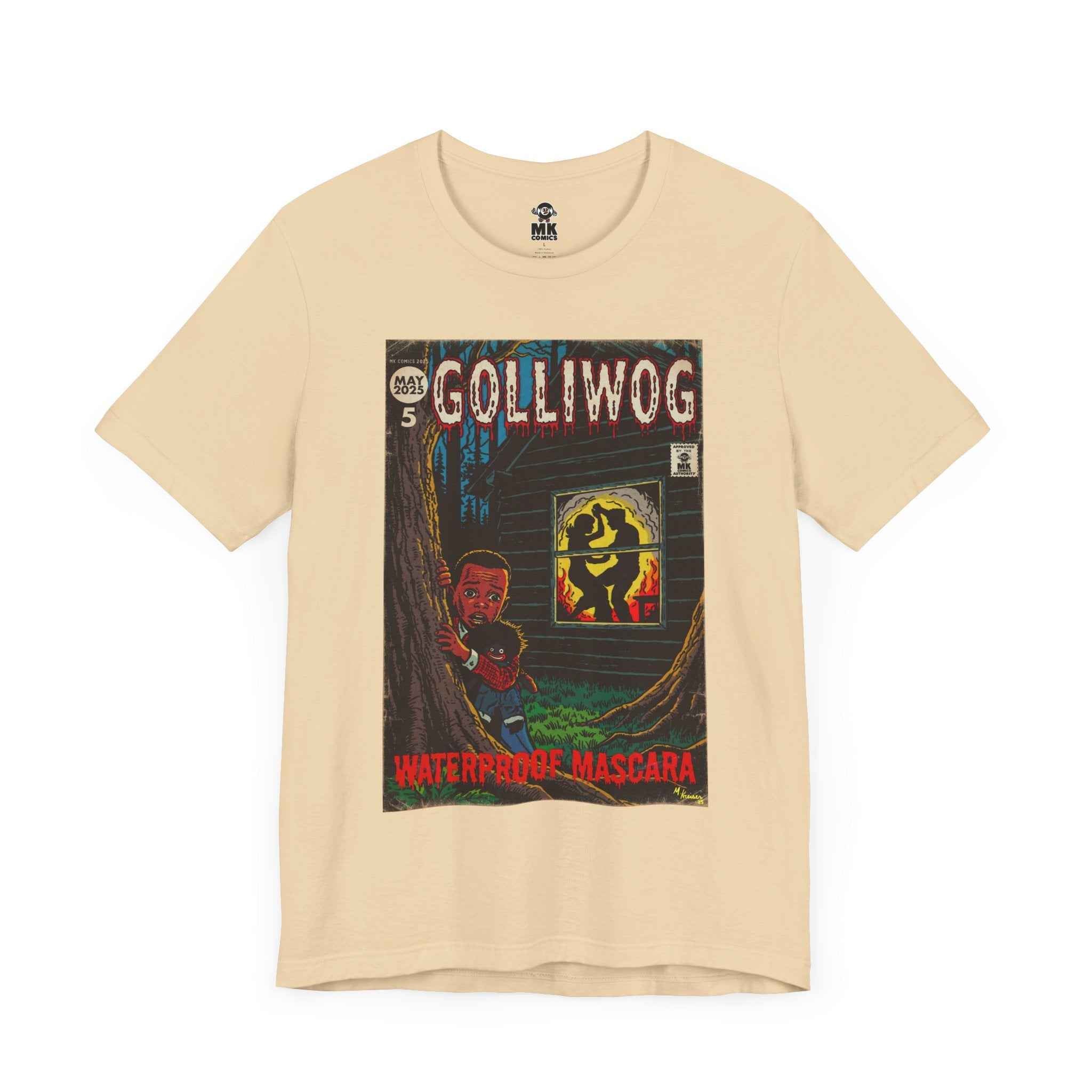Waterproof Mascara - Golliwog - Unisex Jersey Short Sleeve Tee