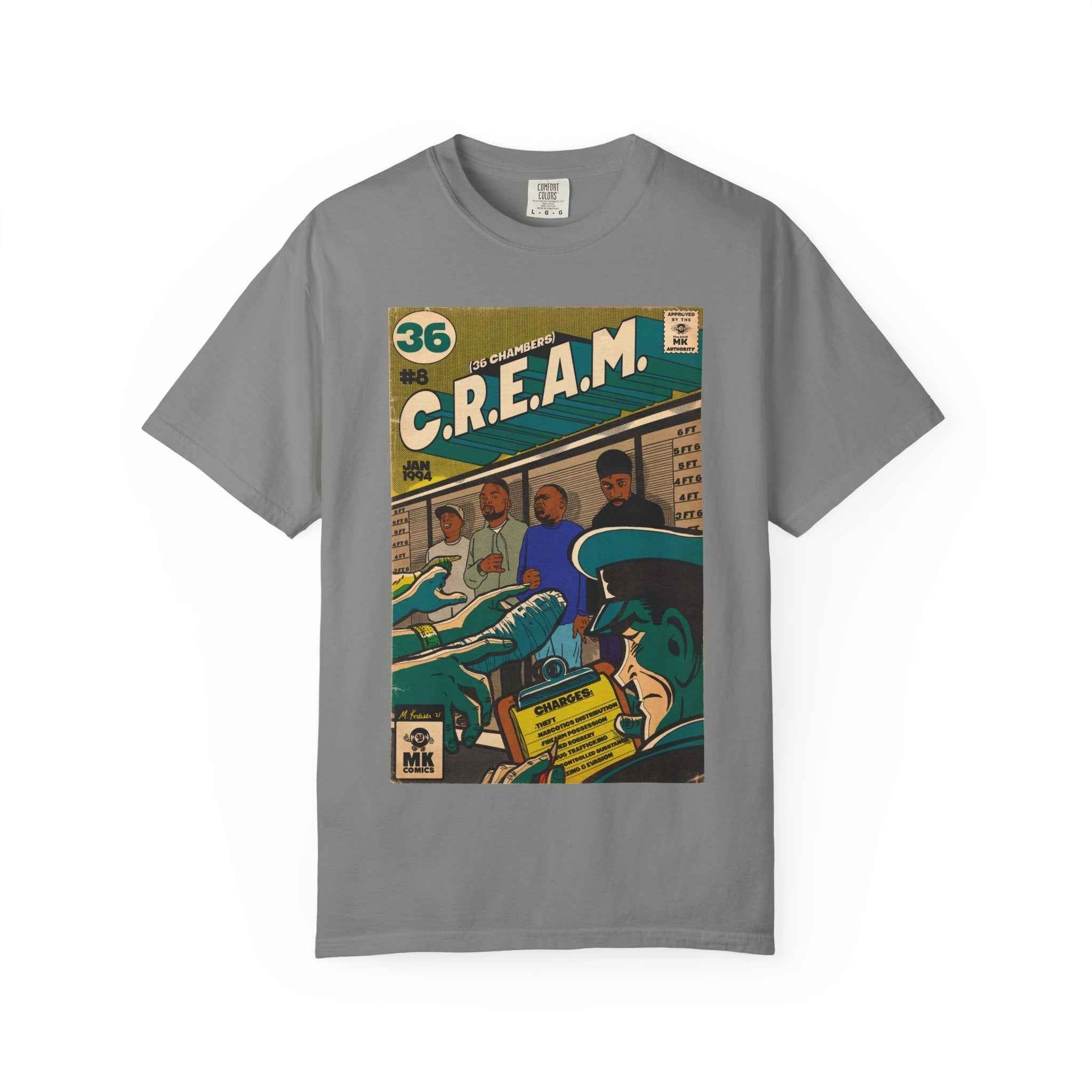 C.R.E.A.M - Unisex Comfort Colors T-shirt