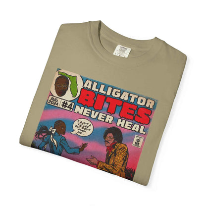 Denial is a River - Alligator Bites - Unisex Comfort Colors T-shirt