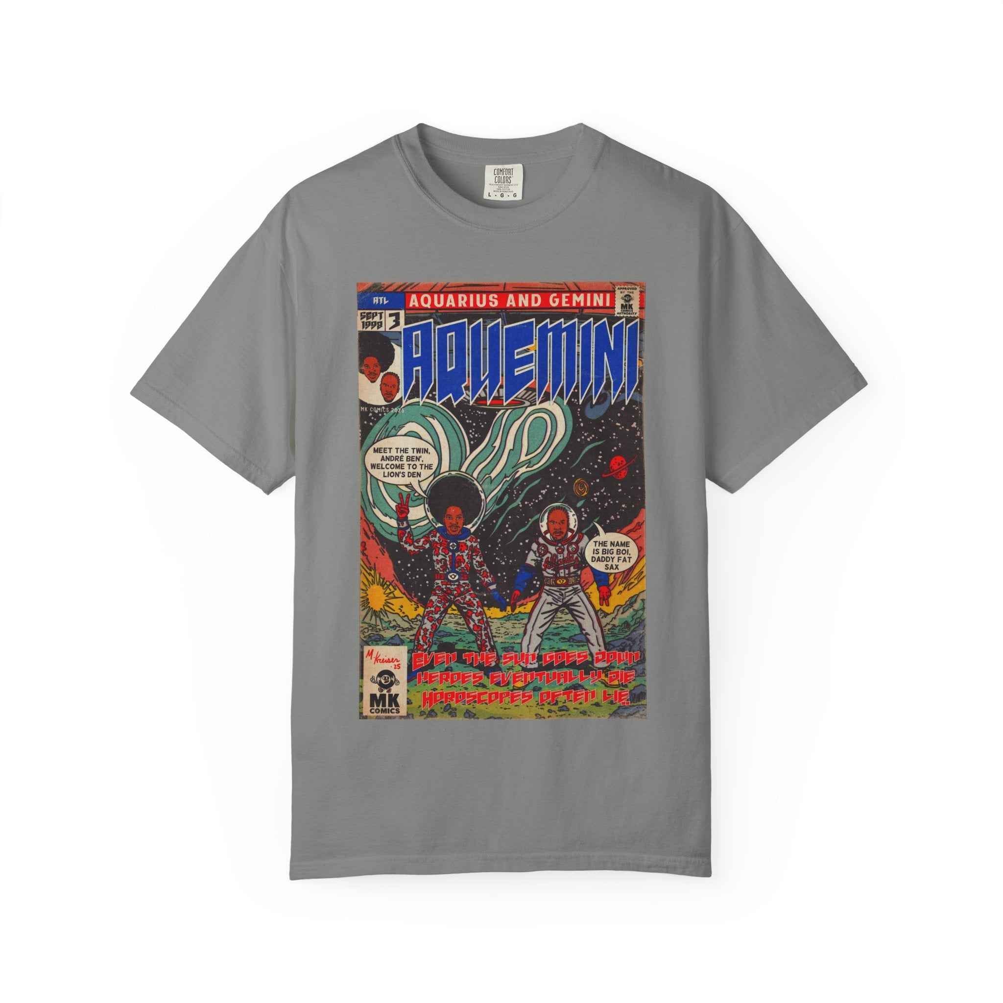 Aquemini - Comic Book Art - Unisex Comfort Colors T-shirt