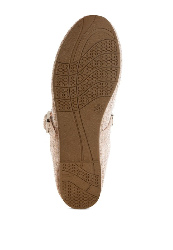 Noyama Charms Embellished Tweed Mary Janes