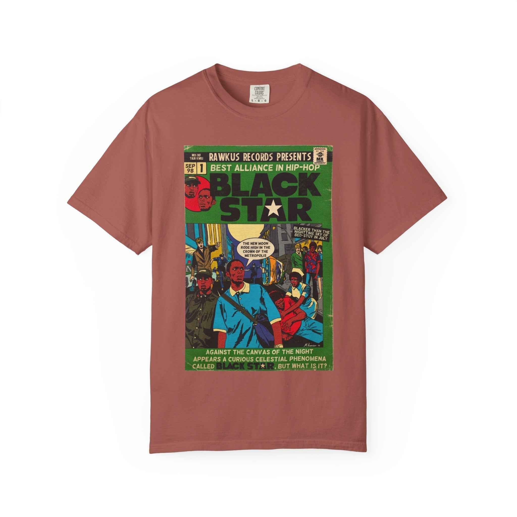 Black Star - Unisex Comfort Colors T-shirt