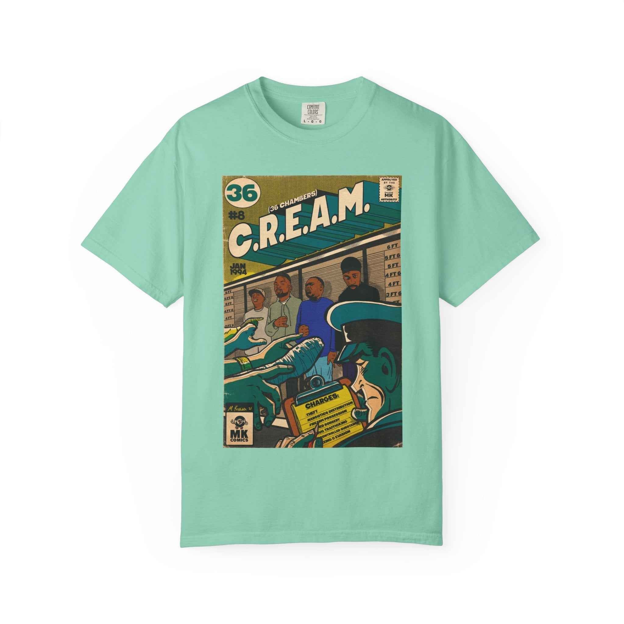 C.R.E.A.M - Unisex Comfort Colors T-shirt