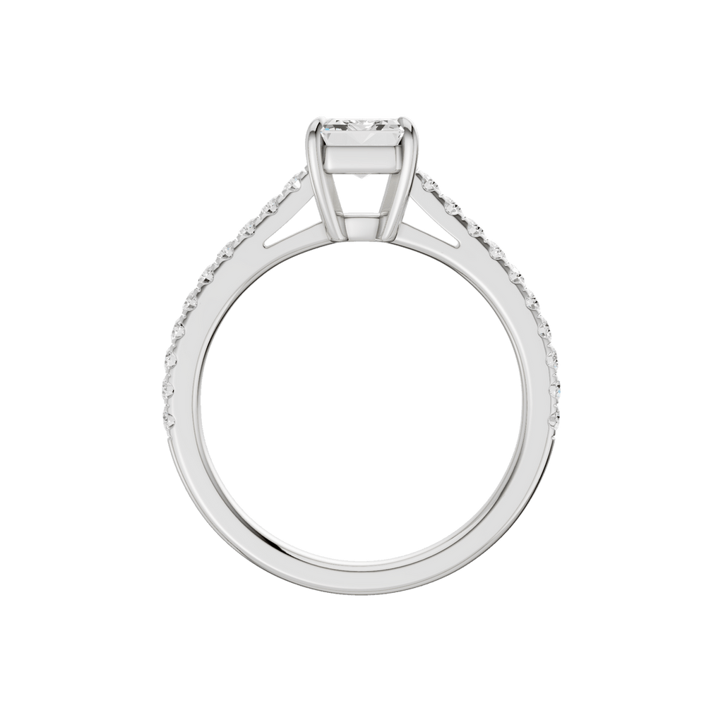 1.25ct Emerald Certified Solitaire Lab Diamond Ring - Lolomo!