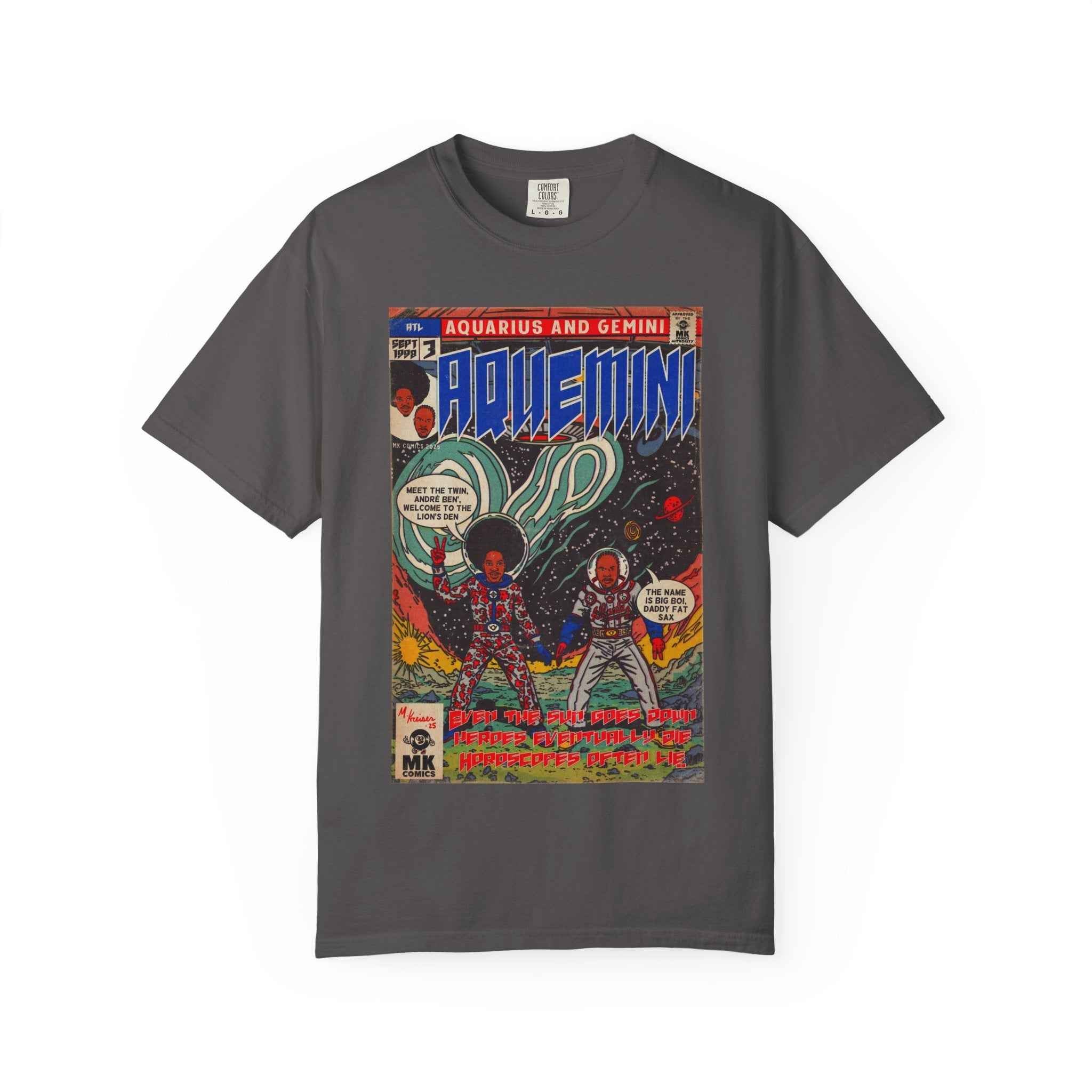 Aquemini - Comic Book Art - Unisex Comfort Colors T-shirt