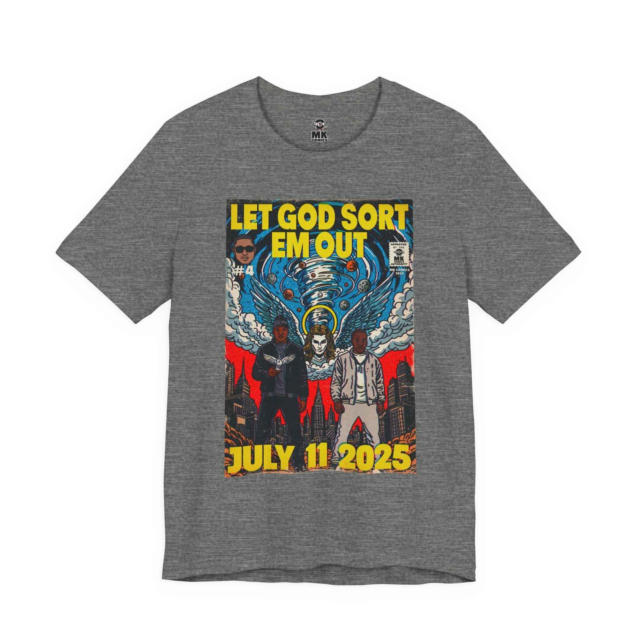 Let God Sort Em Out - Unisex Jersey Short Sleeve Tee