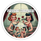 Spooky Beauties Rosy Doll Faces | Retro Die-Cut Stickers