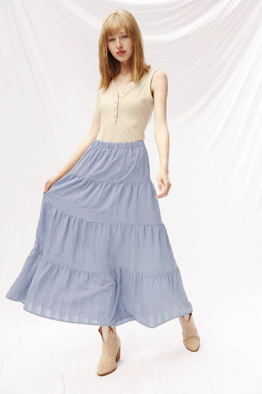 Miss Sparkling |Prairie Maxi Skirt