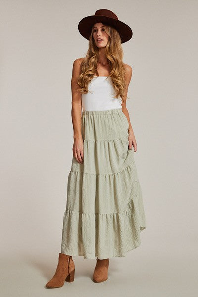 Miss Sparkling |Prairie Maxi Skirt