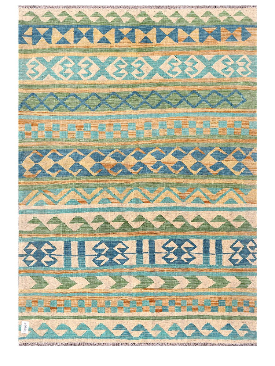 Maimana Afghanistan Kilim Rug - 178 x128 cm