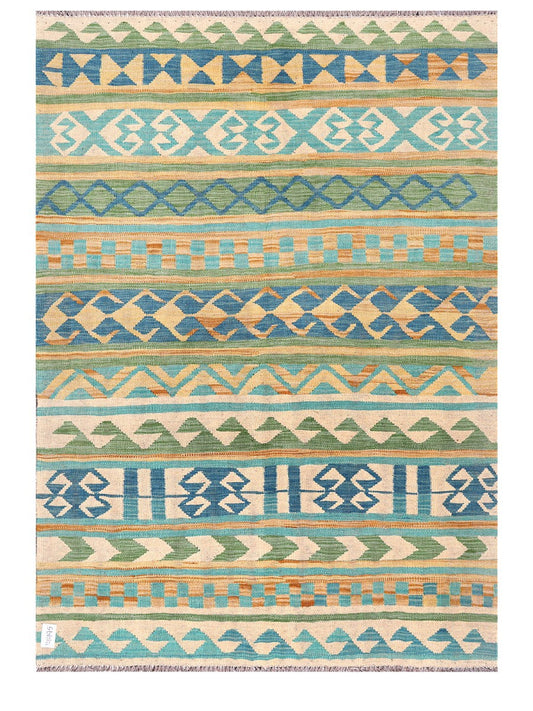 Maimana Afghanistan Kilim Rug - 178 x128 cm