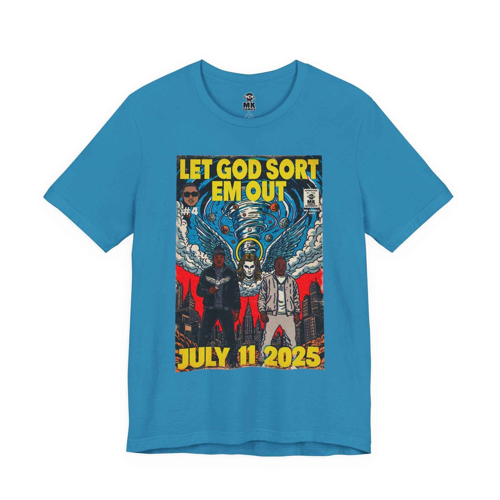 Let God Sort Em Out - Unisex Jersey Short Sleeve Tee