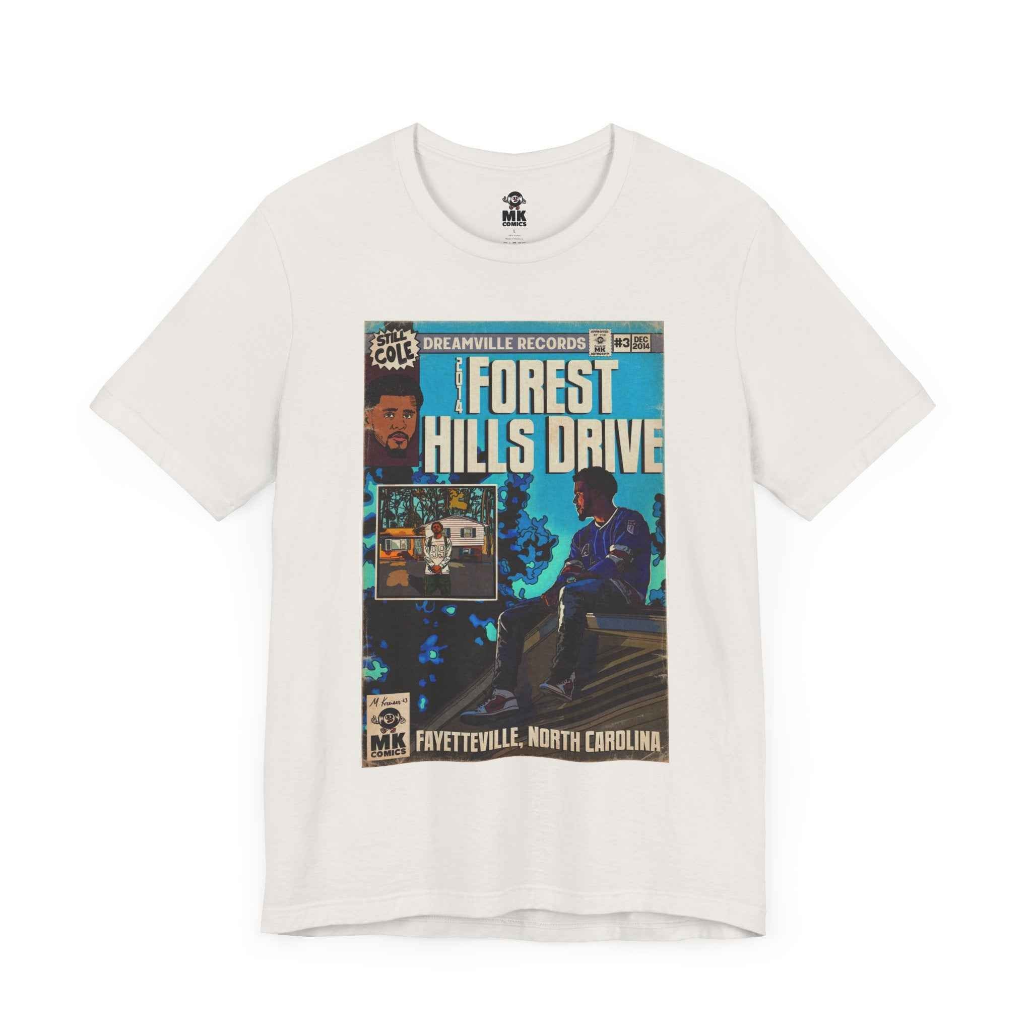 2014 Forest Hills Drive - Comic Book Art -  Unisex Jersey Short Sleeve Tee