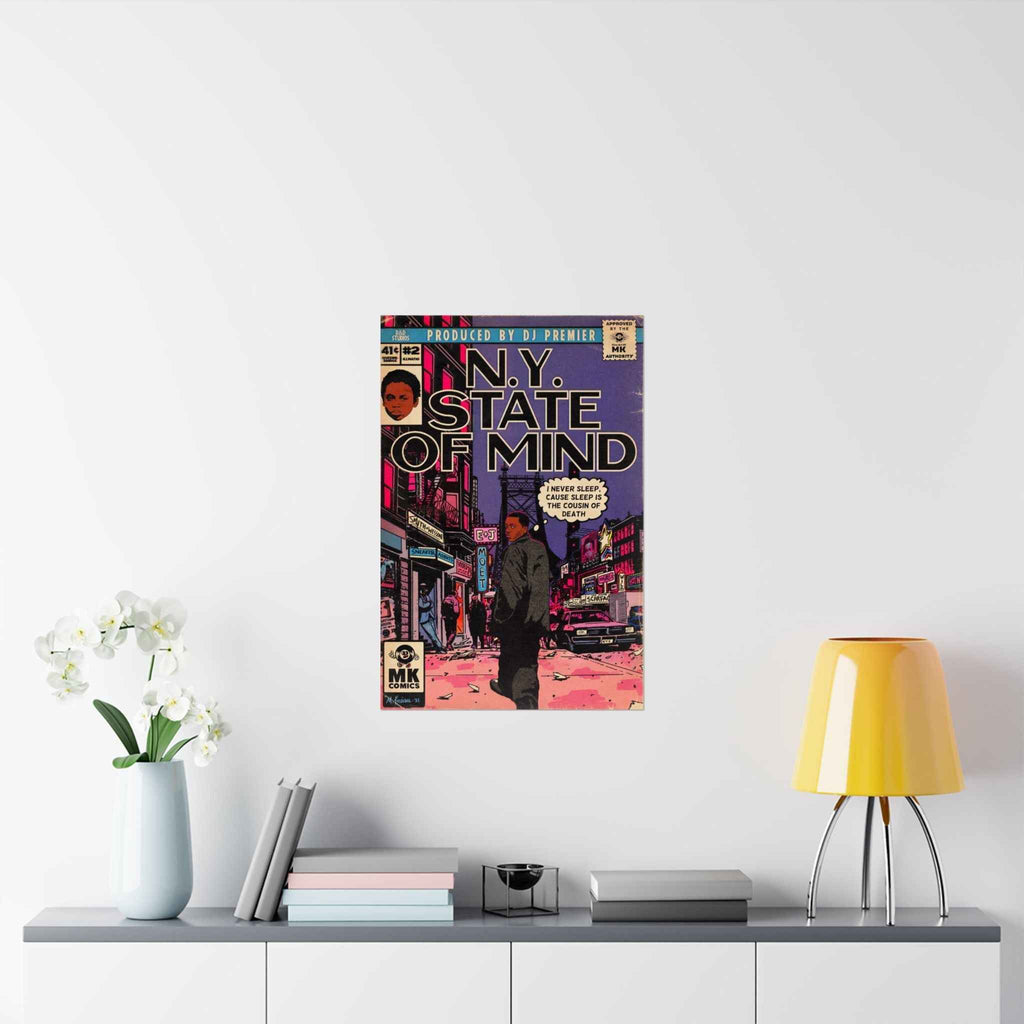 NY State Of Mind - Vertical Matte Poster