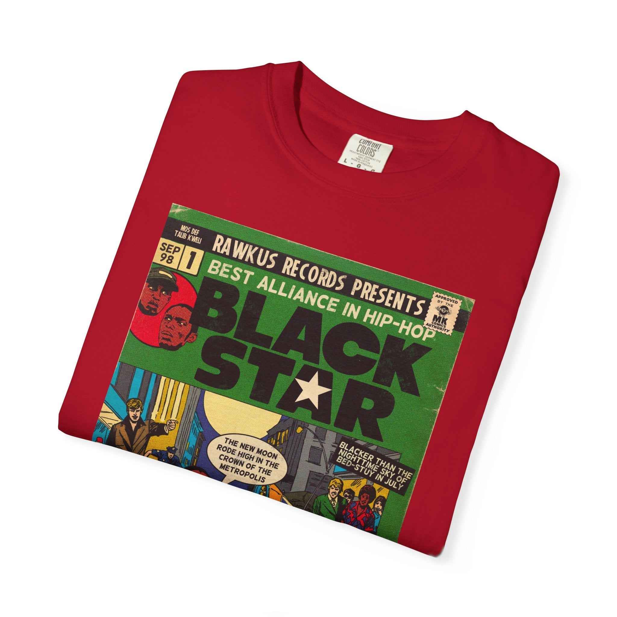 Black Star - Unisex Comfort Colors T-shirt