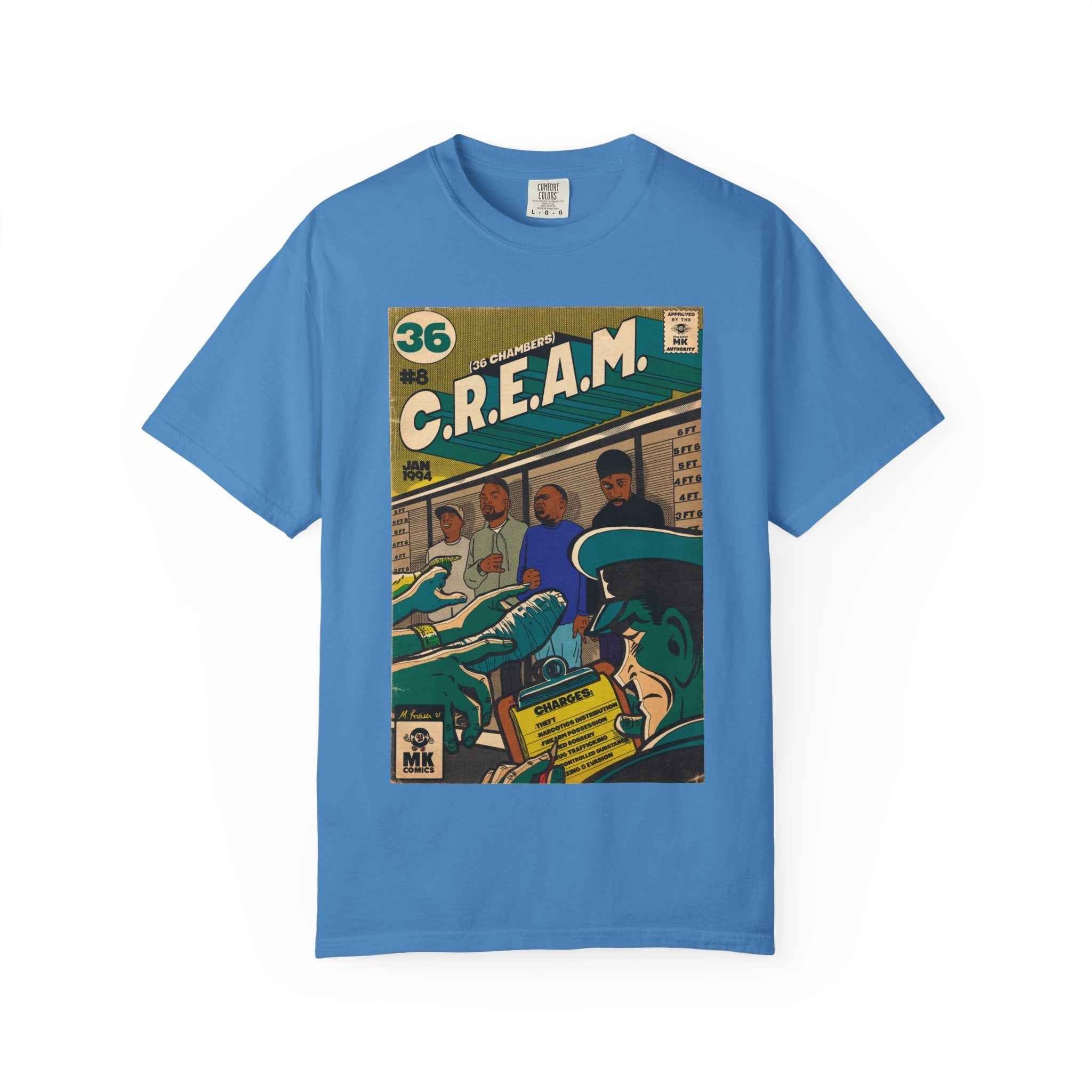C.R.E.A.M - Unisex Comfort Colors T-shirt
