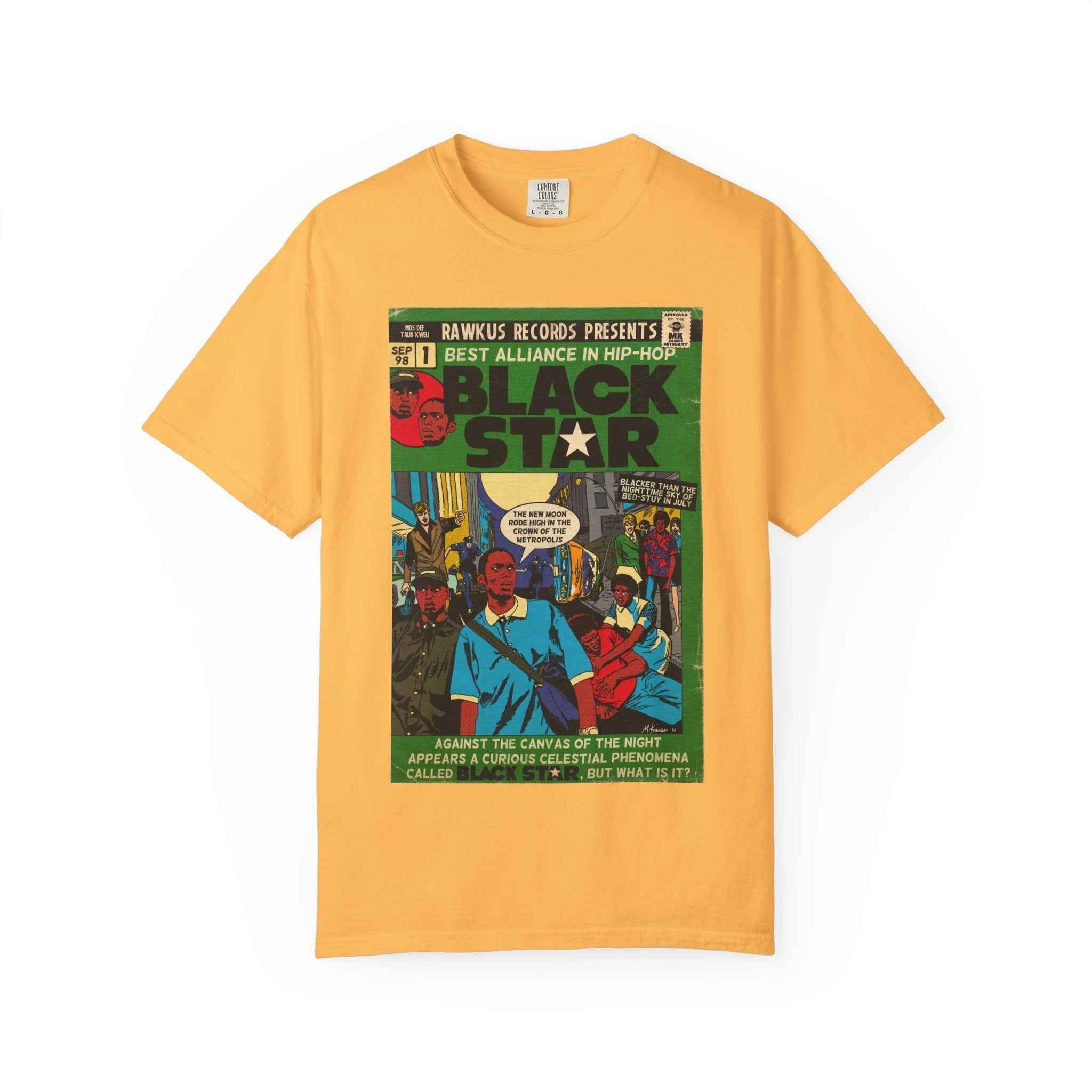 Black Star - Unisex Comfort Colors T-shirt