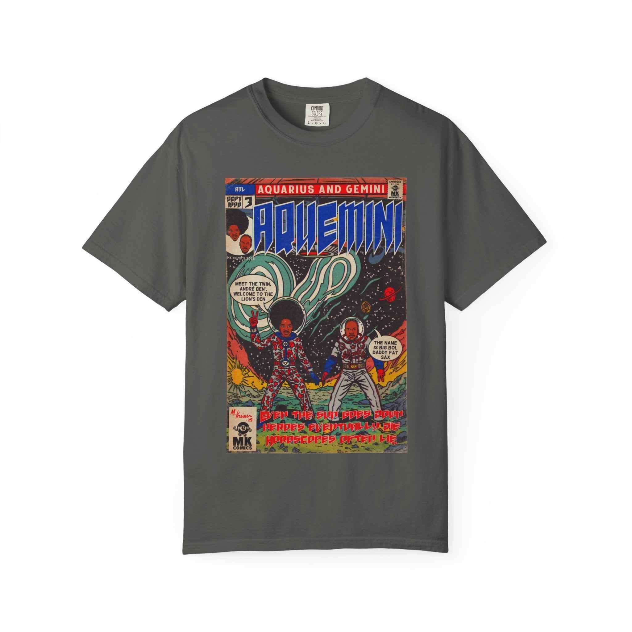 Aquemini - Comic Book Art - Unisex Comfort Colors T-shirt