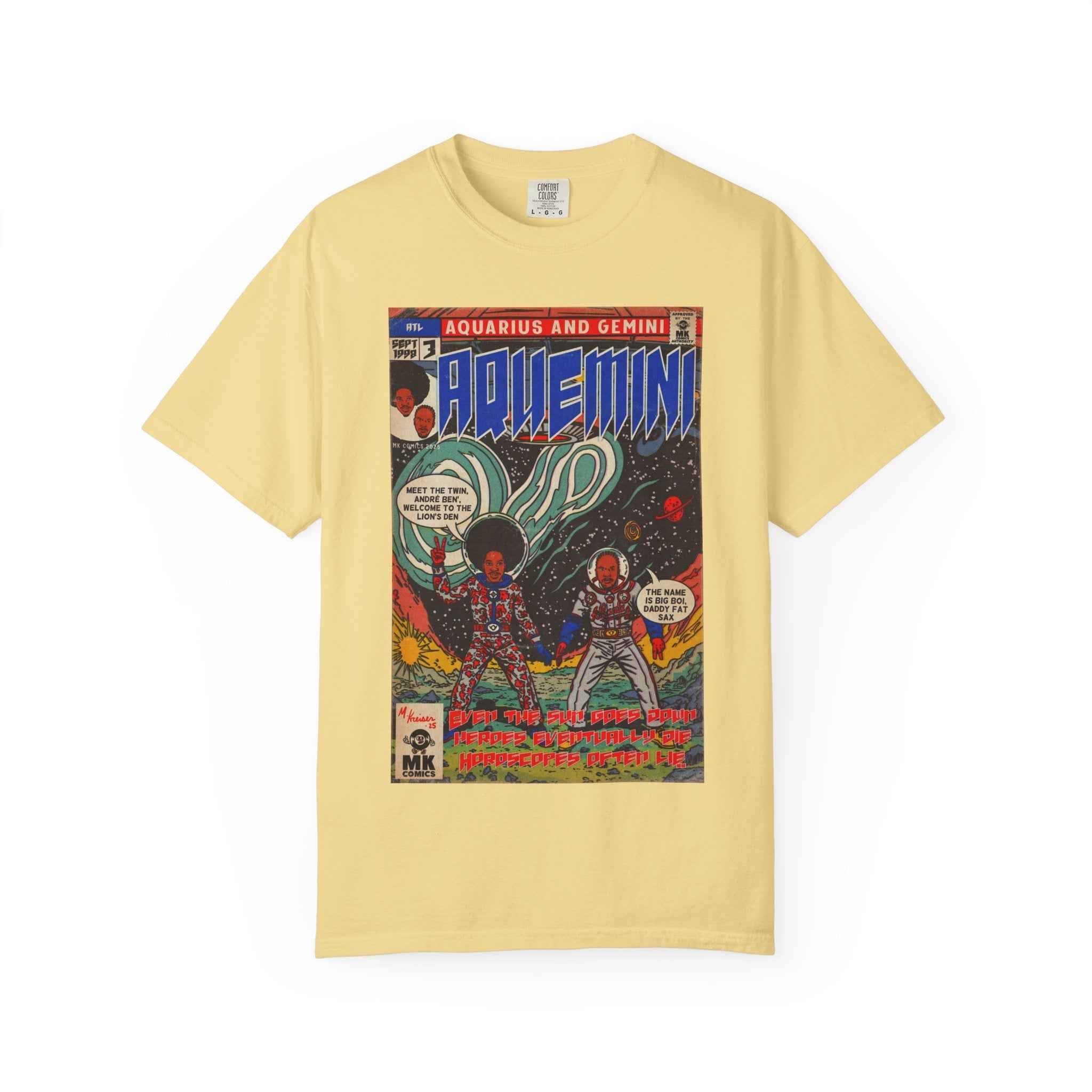 Aquemini - Comic Book Art - Unisex Comfort Colors T-shirt