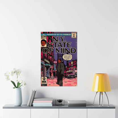 NY State Of Mind - Vertical Matte Poster