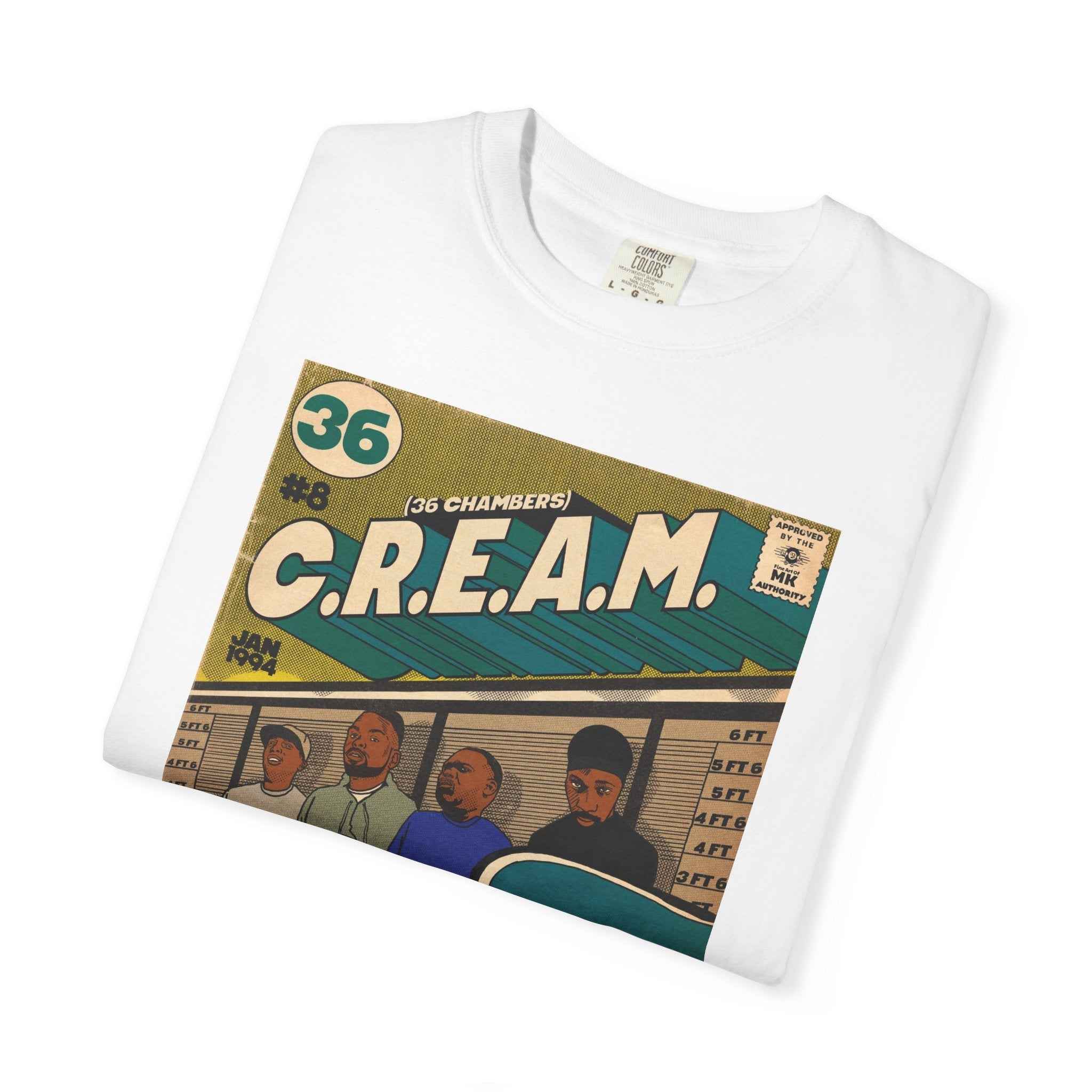 C.R.E.A.M - Unisex Comfort Colors T-shirt