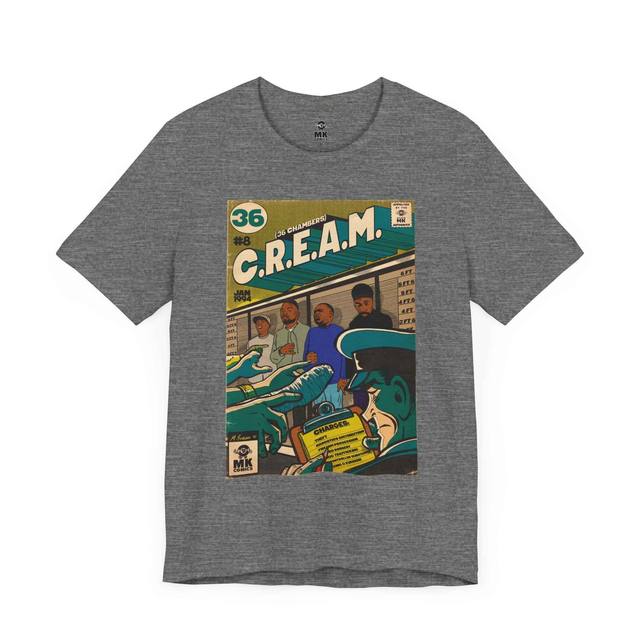C.R.E.A.M - Unisex Jersey Short Sleeve Teem