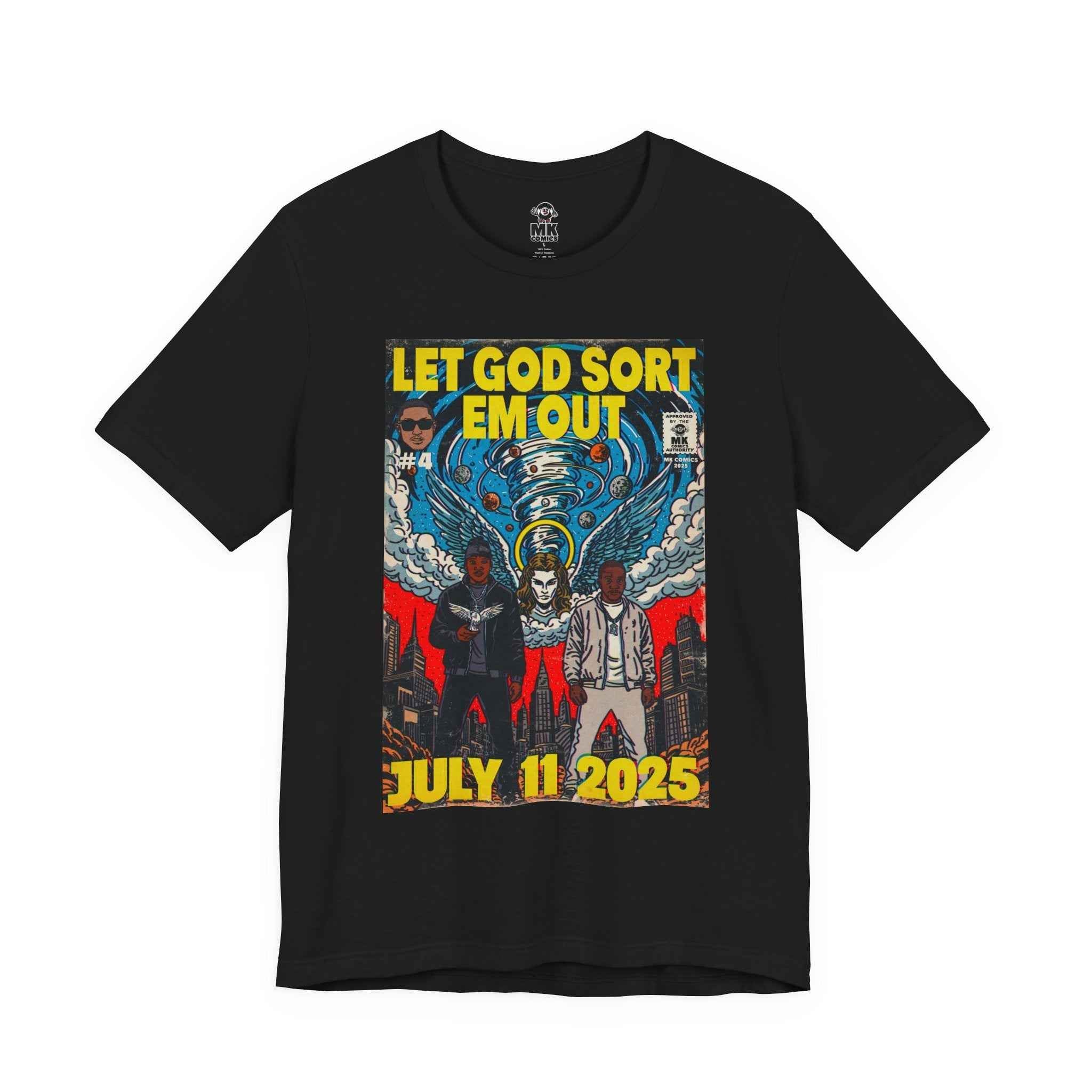 Let God Sort Em Out - Unisex Jersey Short Sleeve Tee