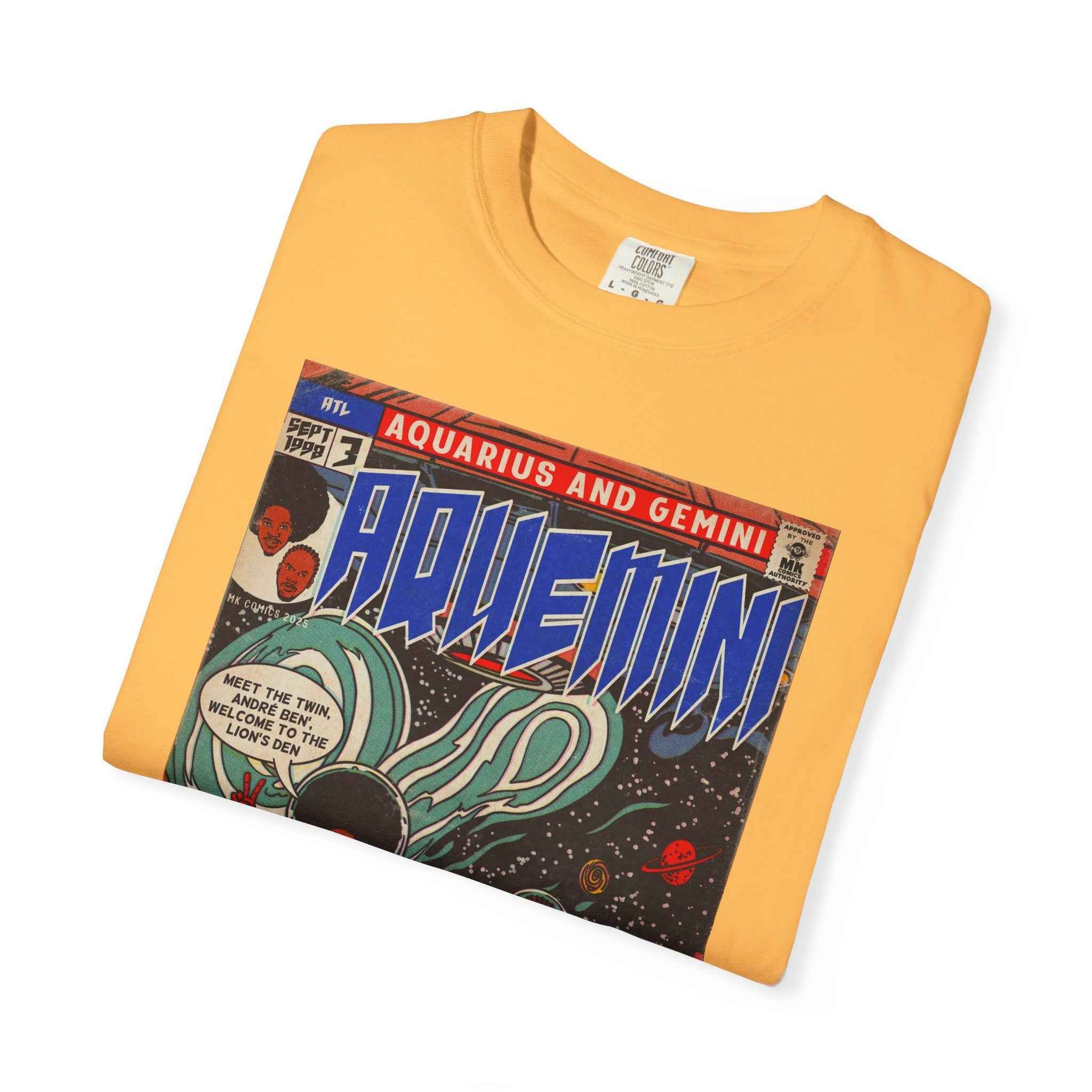 Aquemini - Comic Book Art - Unisex Comfort Colors T-shirt