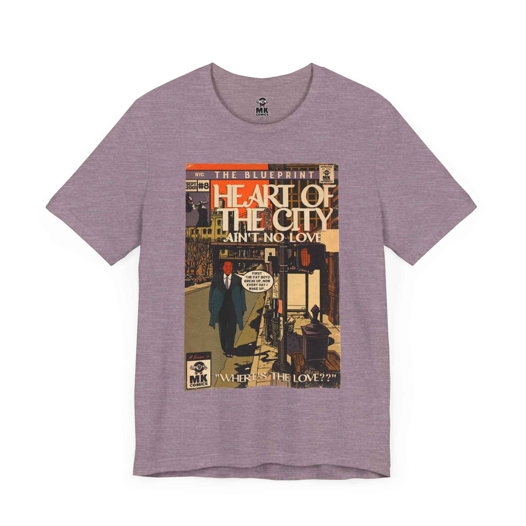 Heart of the City - Unisex Jersey Short Sleeve Tee