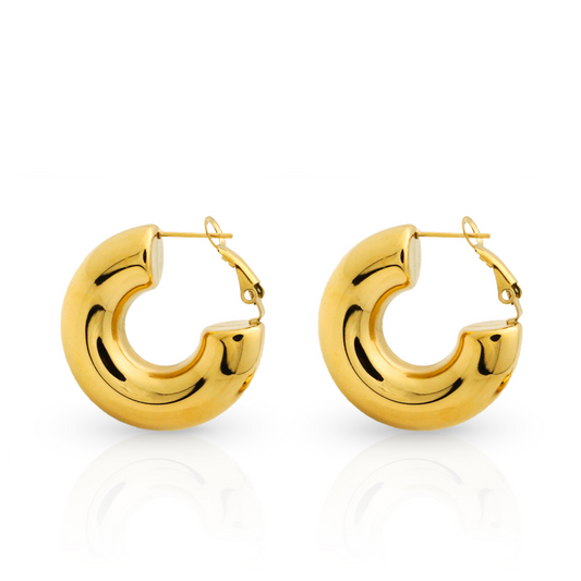 VIRGINIE MOULIN GOLD EARRINGS
