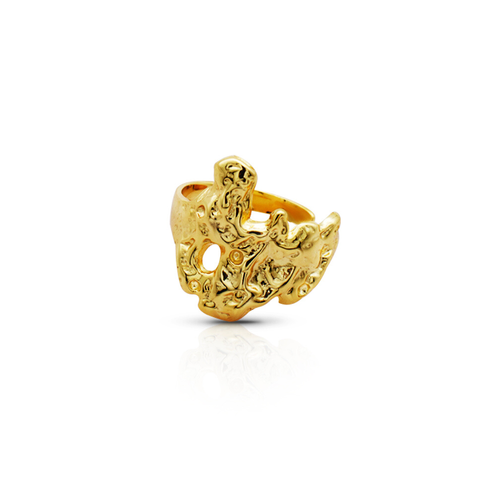 CHARM AVENELLE GOLD RING - Lolomo!