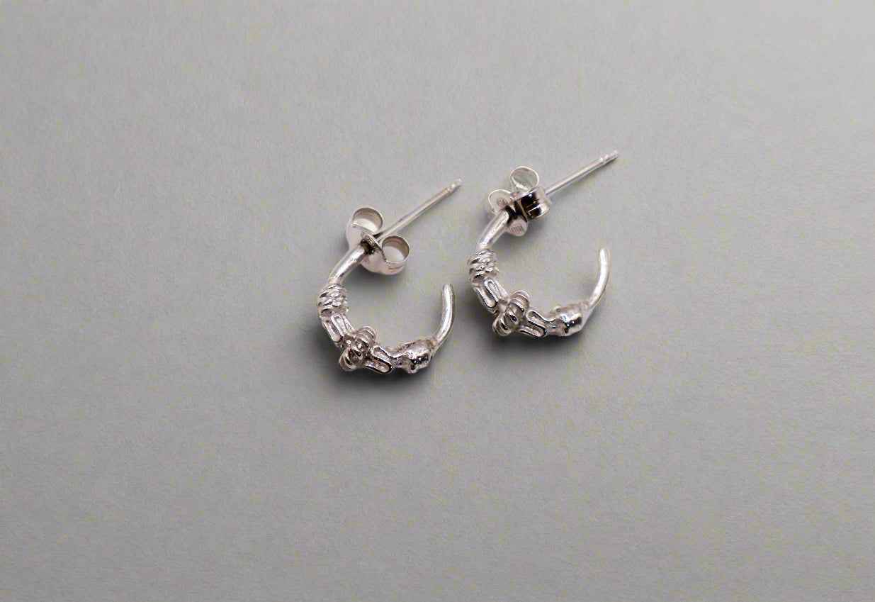 Boucles d'oreilles Harmony en argent italien