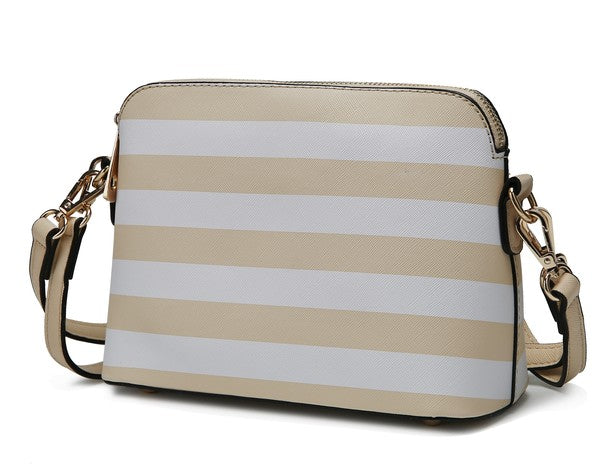 MKF Kimmy Striped Crossbody bag by Mia K