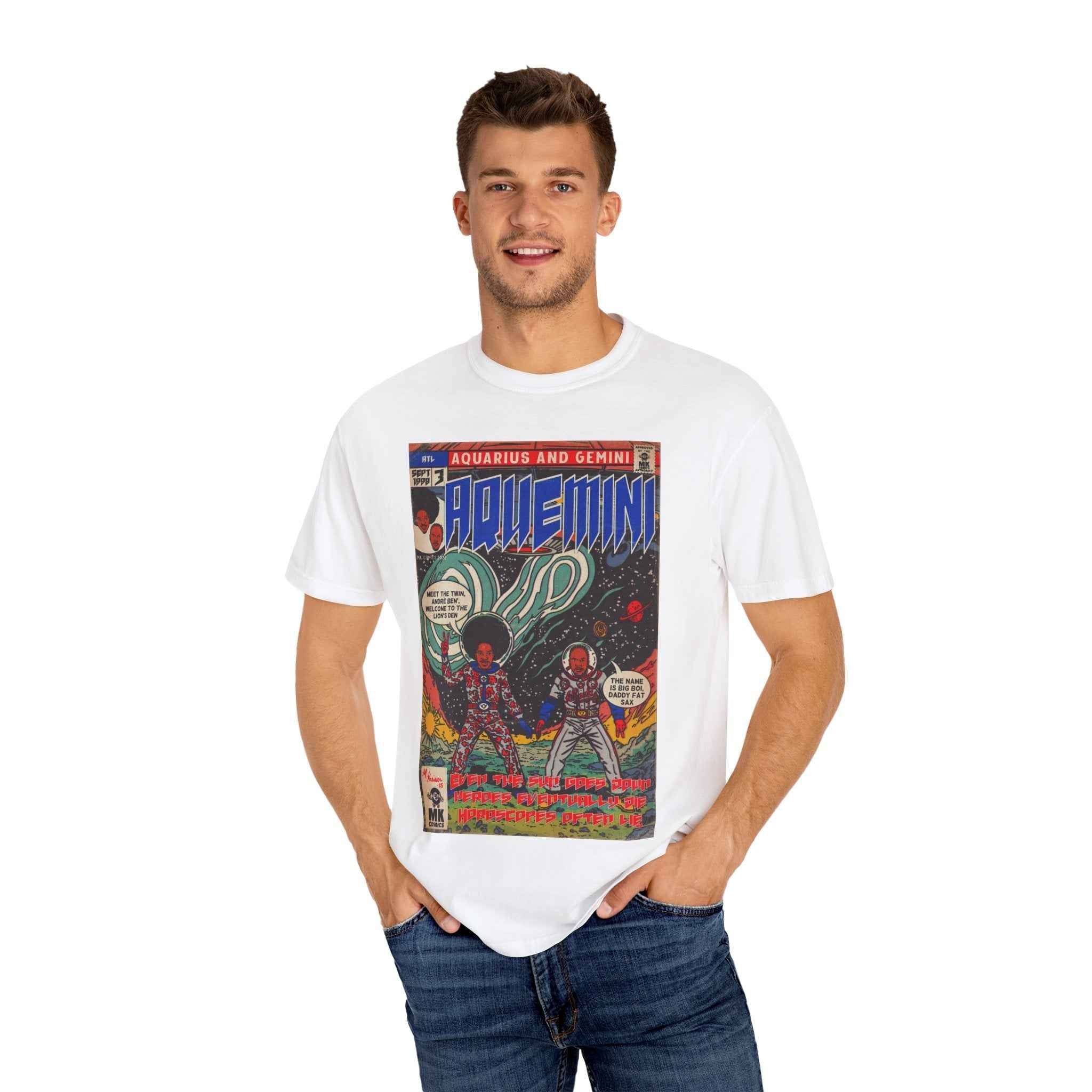 Aquemini - Comic Book Art - Unisex Comfort Colors T-shirt