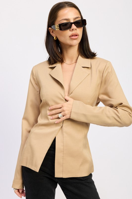 Emory Park Fitted Blazer Jacket